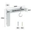 The Lord of the Tools Projector Screen L-Bracket Mounting Hanger