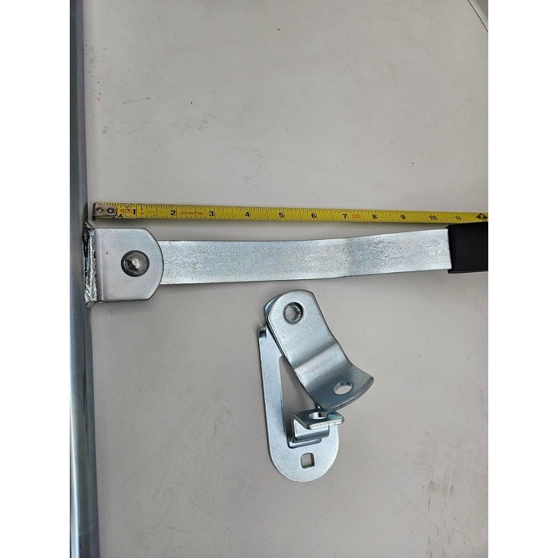 45" Cam Bar Trailer Swing Ramp Door Hinged Lock Hasp
