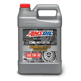 AMSOIL Aceite de Motor OE 100% Sintético, SAE 5W-30, API SP, 3.78 L, Protección Avanzada para Motor