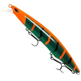 Seika Pro Zander wobbler 27 g 14 cm Nightveit Wobbler Silent, 1 piece, Kuzuri