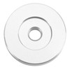 Phonograph Record Adapter Metal Turntable Disc Accessory Replacement Part Silver
