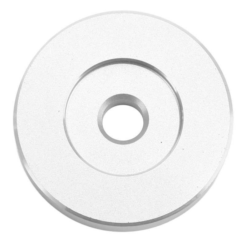 Phonograph Record Adapter Metal Turntable Disc Accessory Replacement Part Silver