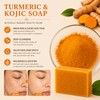 zhnnt 5Pcs Turmeric Wash and Care Set,2Pcs Tuemeric Facial Cleanser