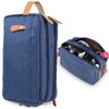 CaCTOUR Travel Toiletry Bag for Men, N-Blue, Classical