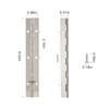 KINBOM 4pcs 6 Inch Piano Hinge for Cabinet, Continuous Hinge