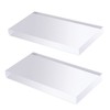 Anopono Acrylic Base Acrylic Base Transparent Round Pedestal Display Round