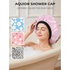 Aquior Gorro de ducha, gorro de baño extra grande de