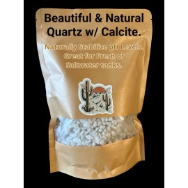 Land Of Oz Natural Quartz Gravel For Lizard Fish Reptile Tank From Southern Cali - 2.5lbs !