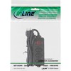 InLine® Switzerland 3-Way Power Strip with Switch 1.5 m Black