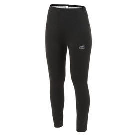 FiCOLY FSPW-3 Women's Sauna Pants, Cropped Length, Sweat, Yoga Leggings, Long Pants, High Waist, Sports, Sauna Suit, Washable, Large Size, Black