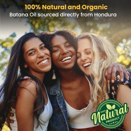 Spoiled Batana Oil for Hair Growth: Unrefined and Organic Batana Oil from Honduras for Hair Growth - Enhances Hair Thickness, Prevents Loss for Men & Women 4.23 oz