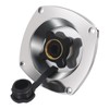 RV City Water Inlet with Pressure Reducing Valve,Chrome Water Fill