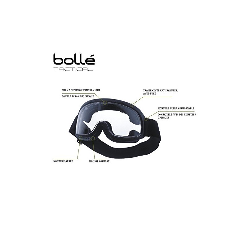 Volley/Bolle Attacker X500 Asian Fit Military Tactical Goggles [Japanese Genuine