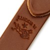 IL BISONTE Key Chain, Key Ring, Leather, Genuine Leather, Cowhide