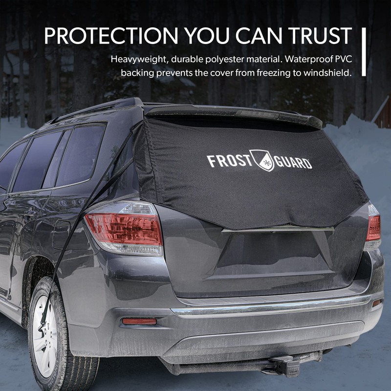 FrostGuard Rear Windshield Cover for Ice and Snow, For SUVs