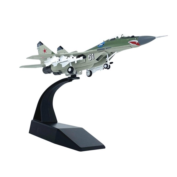 GaotKeut 1:100 Fighter Jet Model Alloy Aircraft Model with Base