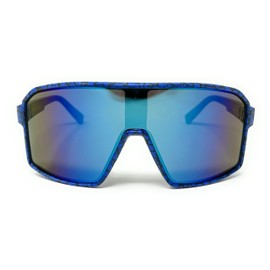 Ultimate Sports Visor Sunglasses – Unisex Performance Eyewear for Outdoor Activities (Blue)