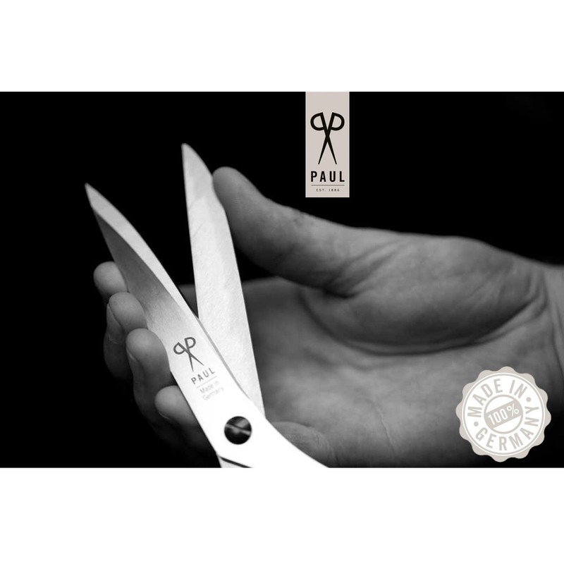 Scherenmanufaktur PAUL Schere, Profi Stoffschere und Schneiderschere, 25,9 cm lang,