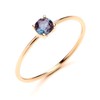 Old English Jewellers 9ct Yellow Gold Alexandrite Solitaire Ring size