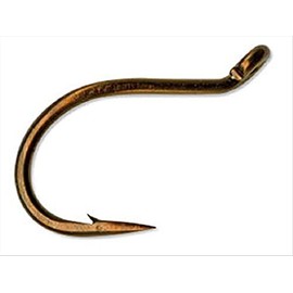 Mustad UltraPoint 9523UPBR Viking Live Bait Fishing Hook (Pack of 25), Bronze, Size 2