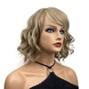 Wiginway Short Wavy Soft Heat Resistant Fiber Synthetic Wigs with