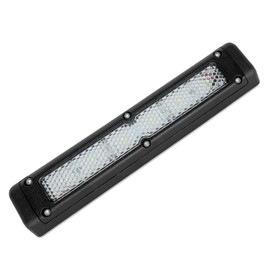 Dream Lighting LED 12V DC Heavy Duty Awning Light Bar for Outdoor RV Trailer Boat, IP65 Porch Light Wall Lamp for Exterior Garden Garage Lighting, 720 lumens—Black Housing, Cool White, 7.8inch / 200mm