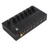 Sound Mixer Ultra Compact Metal Low Noise 6 Channel Stereo