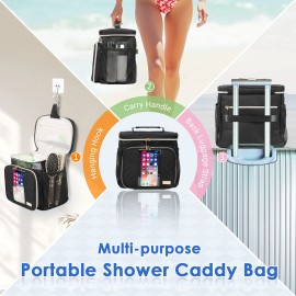 Behaesty Travel Hanging Toiletry Bathroom Bag Waterproof Makeup Cosmetic Organizer Women