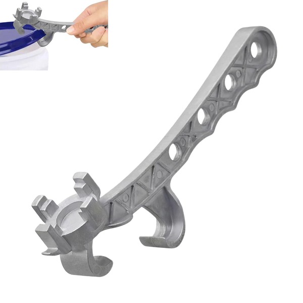 Muti-Function Metal Bucket Opener, Bucket Opener Tool Bung Wrench, Non
