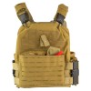 UD_Ncstar QR LC Plate Carrier 2XL Tan Nylon for Outdoor