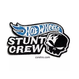 csretro Hot Wheels Stunt Crew Cosplay Vintage Style Retro Iron on Patch Kid Diecast Car