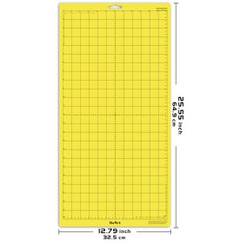 ReArt Standard Grip Cutting Mat for Silhouette Cameo 4 Packs 12" x 24" - Adhesive Cut Mat Replacement Set Matts Vinyl Craft