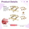 Swpeet 600Pcs Sawtooth Picture Frame Hanging Hangers Double Hole with