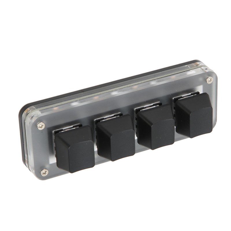 4 Fully Programmable Keys Mini Type C Wired One Handed