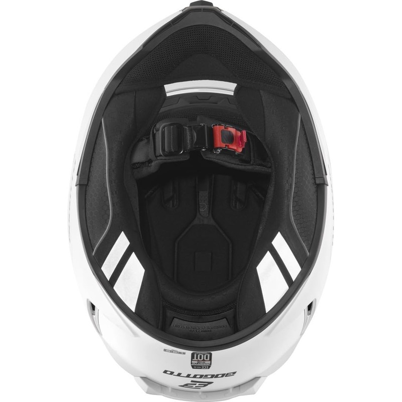 Bogotto FF110B Helmet, Matte White, 2XL