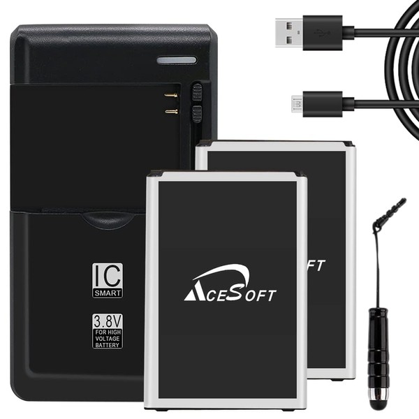 AceSoft Long Lasting 2800mAh Extended Slim Li-ion Battery External Dock