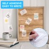 Vicloon Transparent Sticky Notes 75 * 50mm, 200Pcs Self-Stick Note