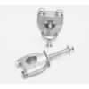 TSUCIA 2pcs Motorcycle Handlebar Riser Clamp 22mm Universal Fit Harley