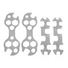 CYNOSURETECH 4 Piece Bicycle Wrench, Multi-Function Tool, Bicycle Repair Tool,