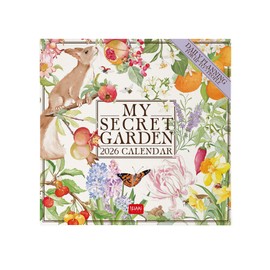 Legami - 2026 Wall Calendar, My Secret Garden, Large Wall Calendar, 12 Months and Year Planner, English, Space for Notes, Zodiac Signs, International Holidays, 30 x 29 cm