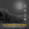 YUNLEX 2 Pack Plug in Night Light with Motion Sensor
