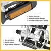 REPAIROCK Pair Bicycle Pedals with Toe Clip Foot Strap Reflective
