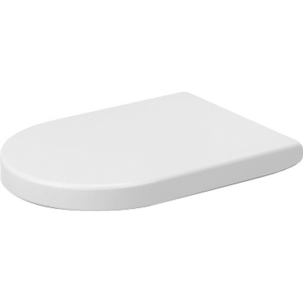 Duravit Starck 3 Toilet Seat and Cover, 0063320000,White Alpin,Small