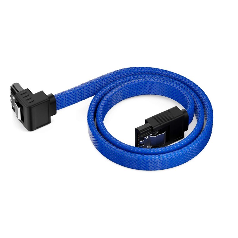deleyCON 3 x 50 cm SATA 3 Nylon Cable Set
