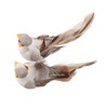 12Pcs Simulation Foam Bird Artificial Bird Decor with Clip Fixing