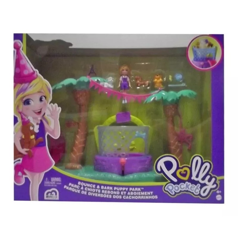 Polly Pocket Parque De Cachorros Puppy Park Poquet
