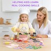 Gotoofun Kids Real Cooking Set with Mini Electric Stove, 45