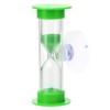 2 Minute Plastic Sand Timer Hourglass Sand Clock with Suction