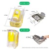 MODUODUO Bee Queen Marker Bottle & 6Pcs Queen Clips Stainless