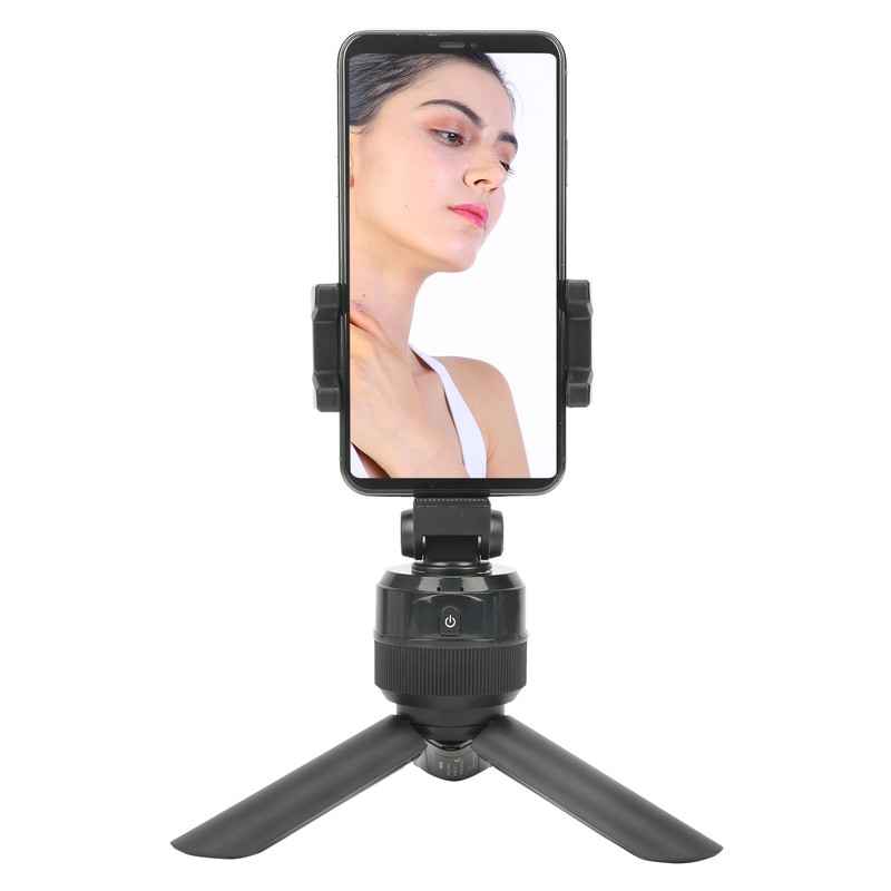 Smart Tripod Head 360° Rotation Automatic Face Recognition for Vlog
